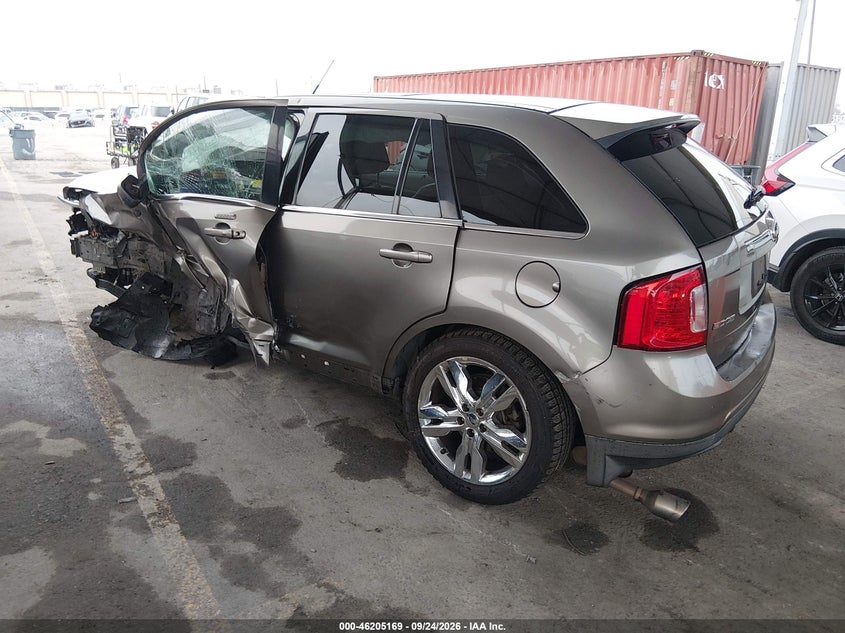 Vin: 2fmdk3kc6dbb37741, lot: 46705081, ford edge limited 20133