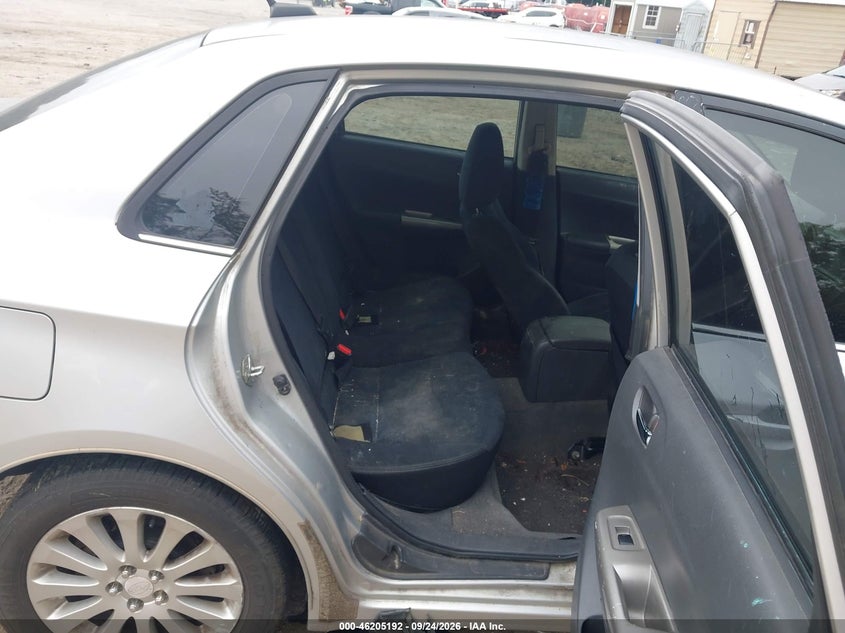 SUBARU IMPREZA  (NATL) 2008 VIN JF1GE61618G506967