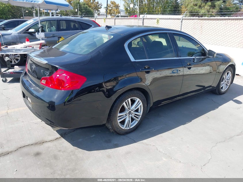Vin: jn1dv6apxcm700321, lot: 46705113, infiniti g25 journey 20124
