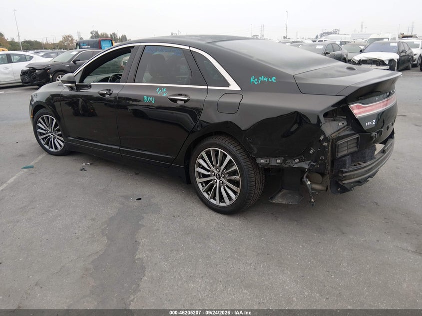 Vin: 3ln6l5ku1hr629935, lot: 46705119, lincoln mkz hybrid premiere 20173