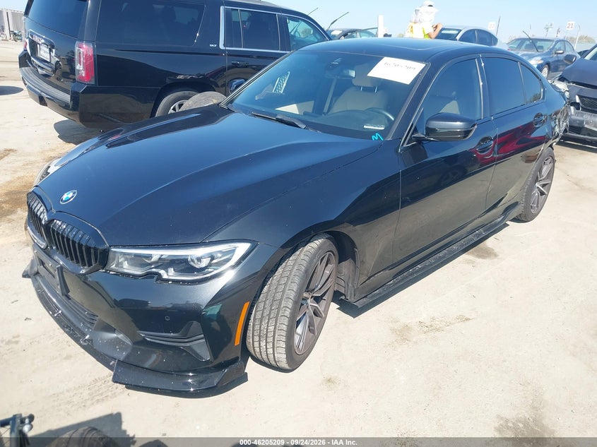 Vin: 3mw5r1j01m8c11457, lot: 46705121, bmw 330i 20212
