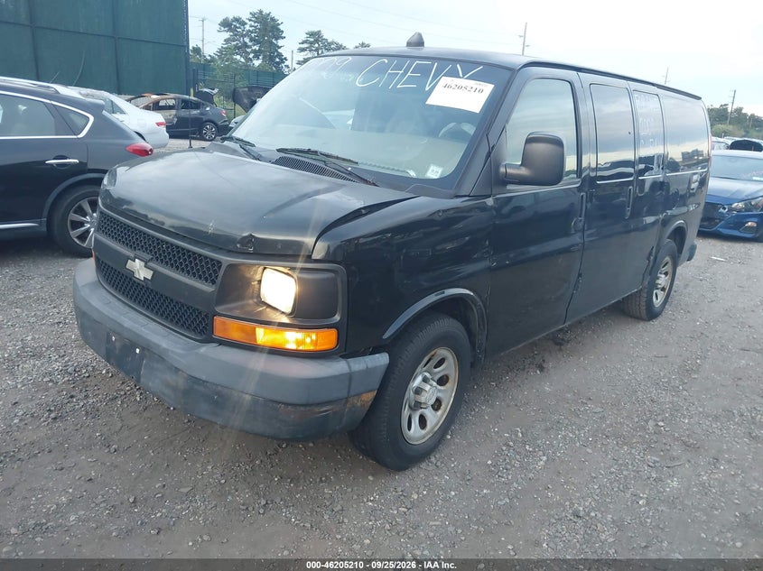 CHEVROLET EXPRESS 2009 VIN 1GCFG15X291173477
