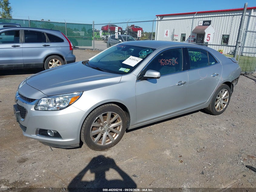 2016 Chevrolet Malibu, Удар ззаду, IAAI, VIN 1G11E5SA5GF140649 — фото 2