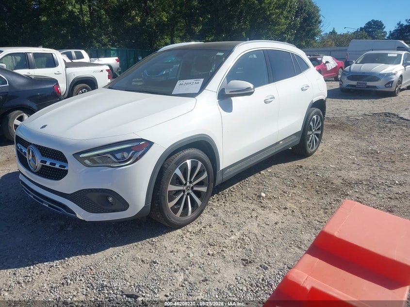 Vin: w1n4n4gb1pj515250, lot: 46705142, mercedes-benz gla 250 20232