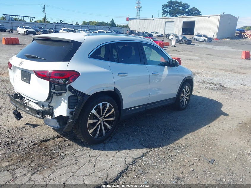 Vin: w1n4n4gb1pj515250, lot: 46705142, mercedes-benz gla 250 20234