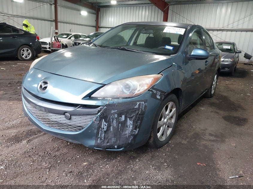 Vin: jm1bl1vf9b1363641, lot: 46705159, mazda mazda3 i touring 20112