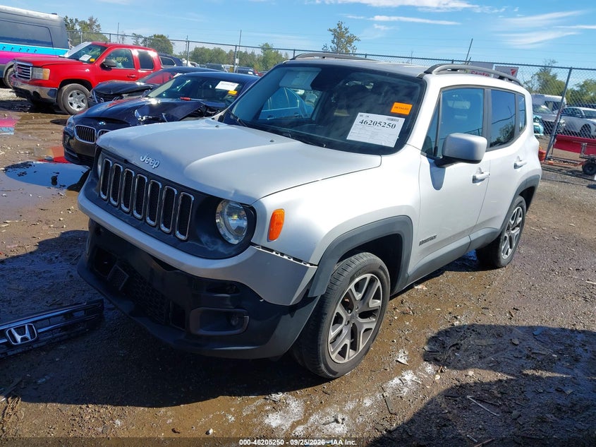 2017 Jeep Renegade, Удар спереду, IAAI, VIN ZACCJBBB8HPF33062 — фото 2