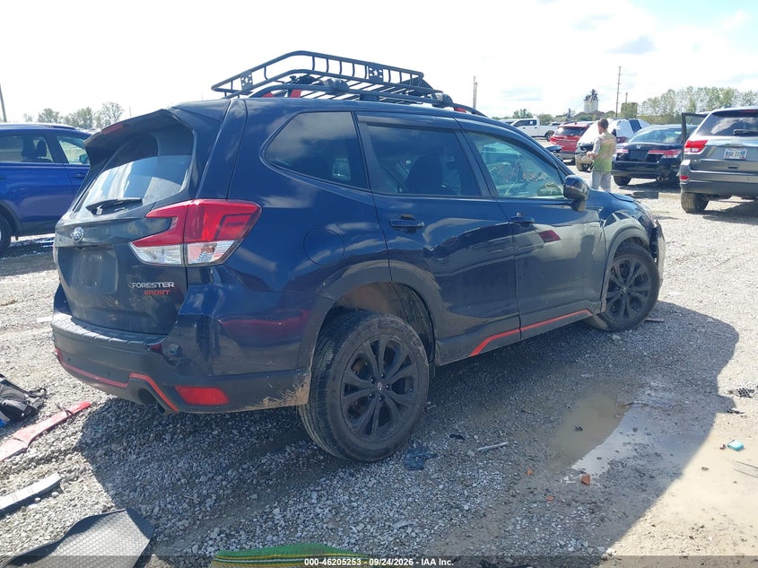 Vin: jf2skarc9mh563174, lot: 46705165, subaru forester sport 20214