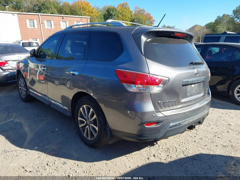Vin: 5n1ar2mm6gc663970, lot: 46705166, nissan pathfinder sl 20163