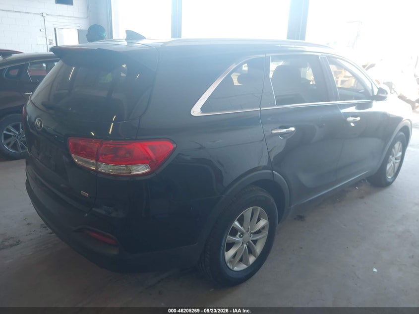 Vin: 5xypg4a31gg007585, lot: 46705180, kia sorento lx 20164