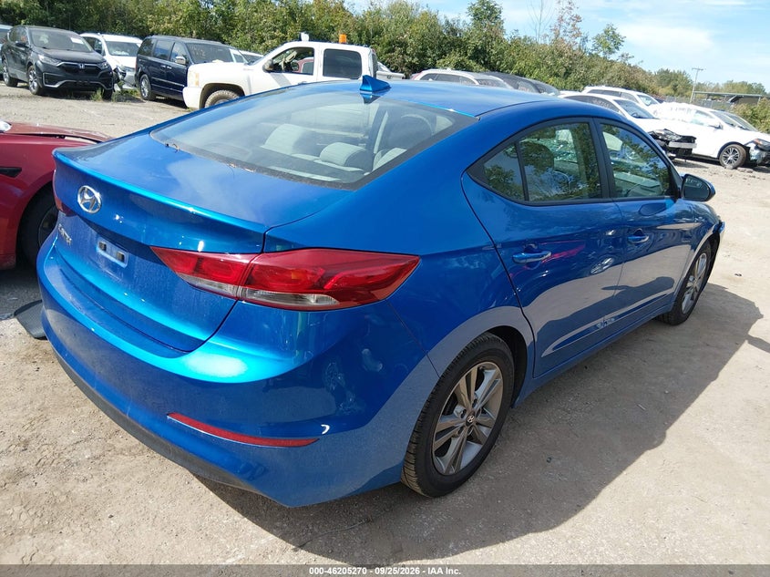 Vin: 5npd84lf7jh381514, lot: 46705181, hyundai elantra sel 20184