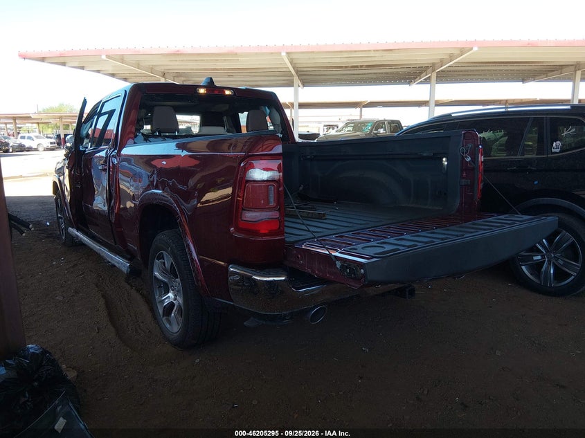 Vin: 1c6rrert6ln151964, lot: 46705207, ram 1500 laramie 20203