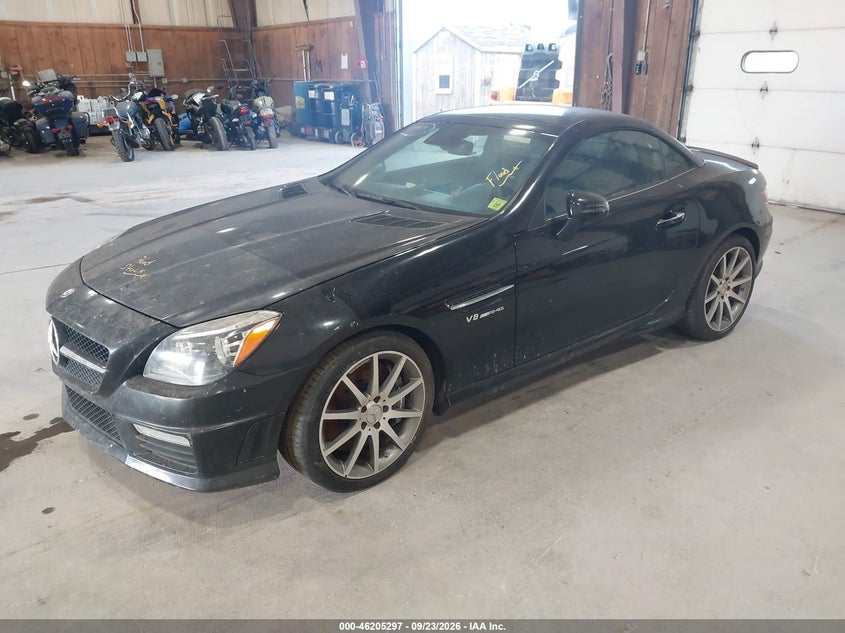 Vin: wddpk7fa1ff106700, lot: 46705209, mercedes-benz slk-class slk 55 amg 20152