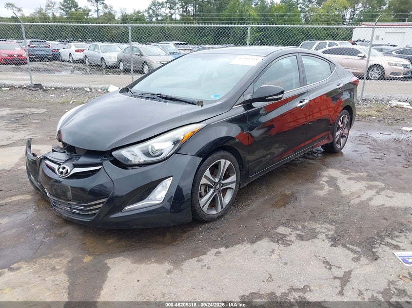 Vin: kmhdh4ae5gu515585, lot: 46705230, hyundai elantra limited 20162