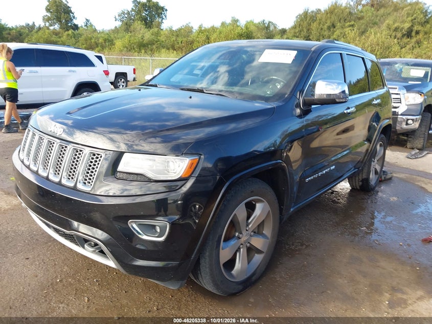 Vin: 1c4rjecg6ec206522, lot: 46705250, jeep grand cherokee overland 20142