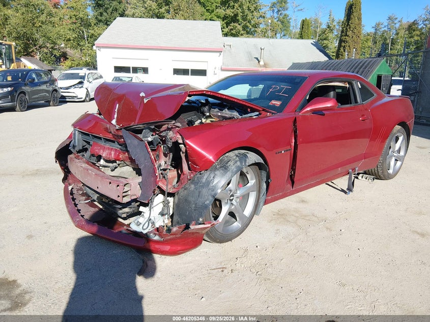 Vin: 2g1fc1e37e9165611, lot: 46705258, chevrolet camaro lt 20142