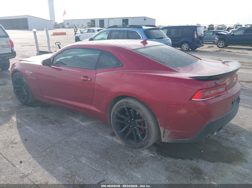 Vin: 2g1fs1ew1e9308985, lot: 46705260, chevrolet camaro 1ss 20143