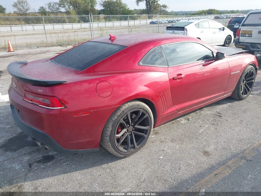 Vin: 2g1fs1ew1e9308985, lot: 46705260, chevrolet camaro 1ss 20144