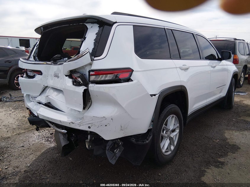 Vin: 1c4rjkag3s8731036, lot: 46705276, jeep grand cherokee l laredo x 4x4 20254