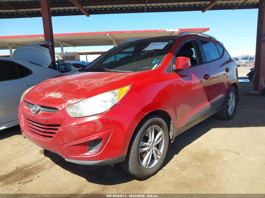 Vin: km8ju3ac3au110484, lot: 46705282, hyundai tucson gls 20102