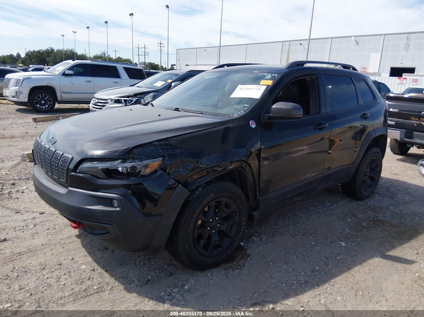 2019 Jeep Cherokee, Обидва боки, IAAI, VIN 1C4PJMBN9KD124033 — фото 2
