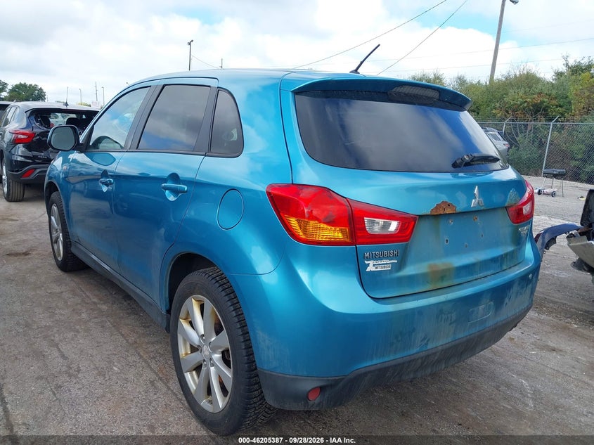 MITSUBISHI OUTLANDER SPORT 2014 VIN 4A4AR3AUXEE009904