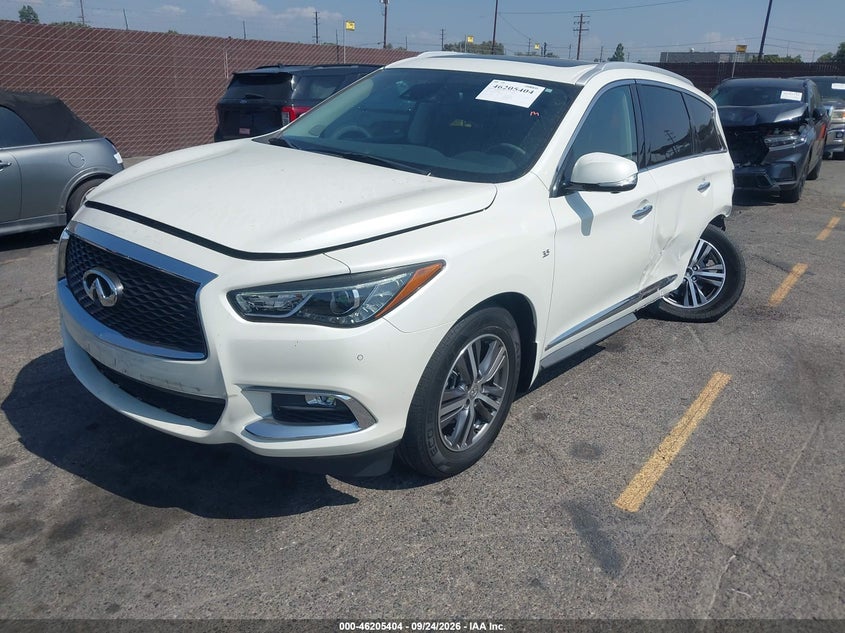 Vin: 5n1dl0mn1lc506966, lot: 46705316, infiniti qx60 luxe 20202