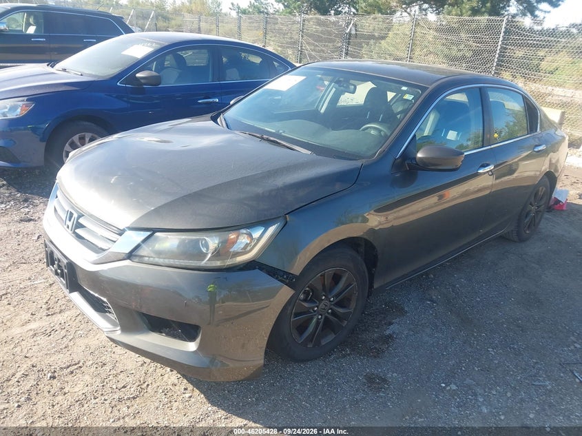 Vin: 1hgcr2f38ea296226, lot: 46705340, honda accord lx 20142