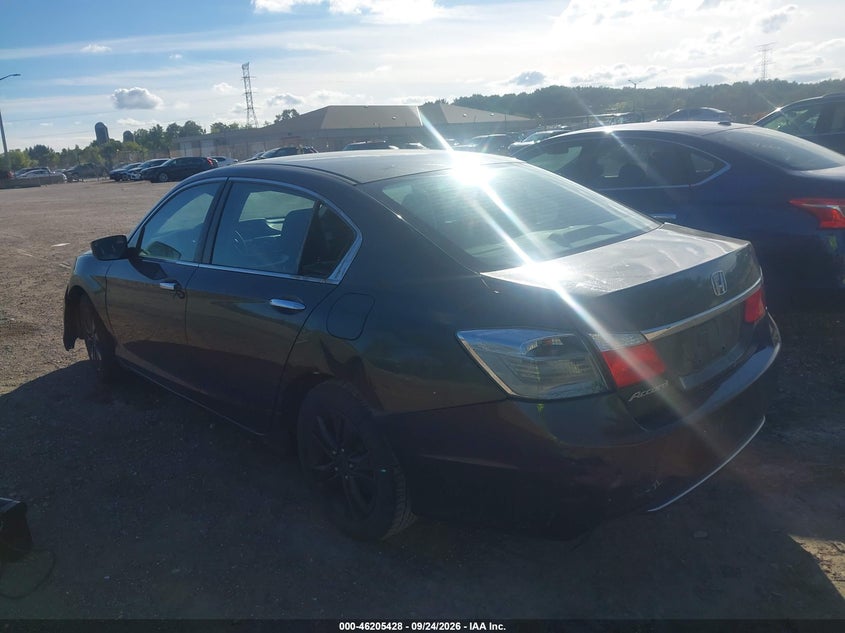 Vin: 1hgcr2f38ea296226, lot: 46705340, honda accord lx 20143