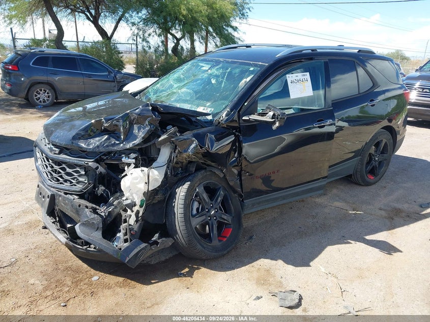 Vin: 2gnaxpex0l6277345, lot: 46705346, chevrolet equinox fwd premier 2.0l turbo 20202