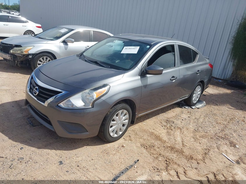 Vin: 3n1cn7ap0gl869913, lot: 46705359, nissan versa s plus 20162