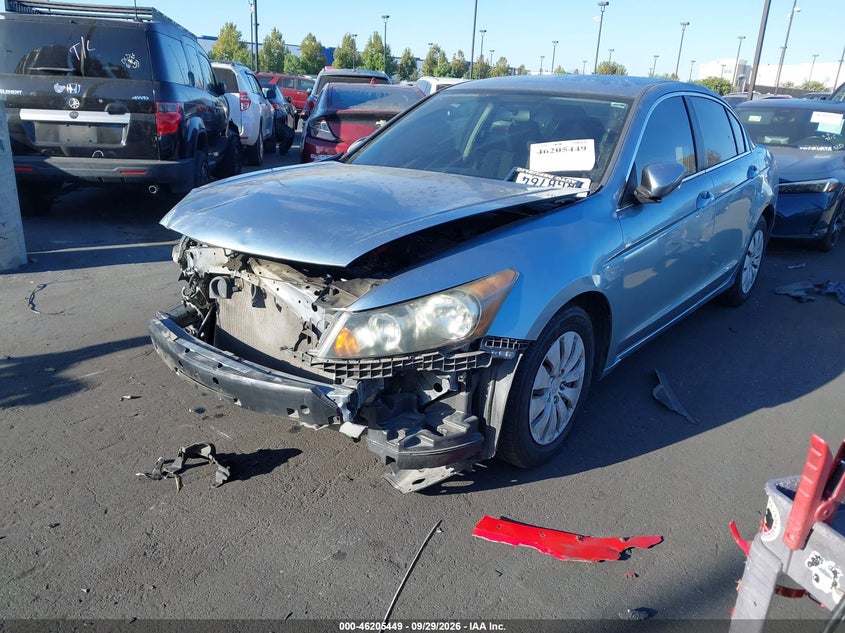 2012 Honda Accord 2.4 Lx, Right Front, IAAI, VIN 1HGCP2F32CA059511 — photo 2