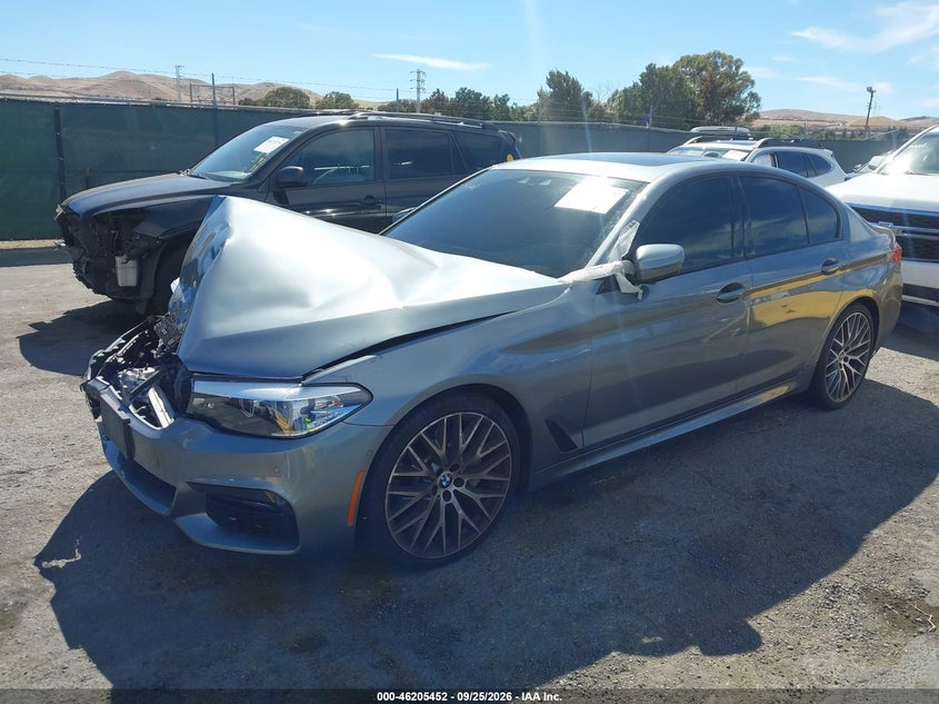 Vin: wbaja5c52kbx88158, lot: 46705364, bmw 530i 20192