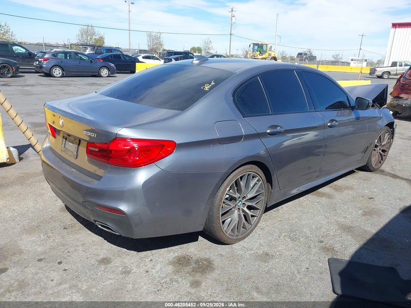 Vin: wbaja5c52kbx88158, lot: 46705364, bmw 530i 20194