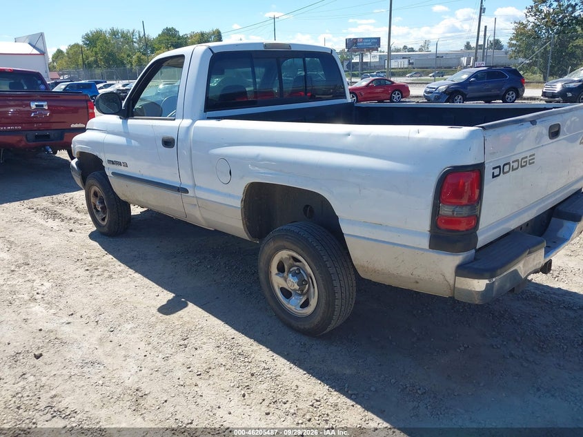 DODGE RAM 1500 2001 VIN 1B7HF16Y41S301087