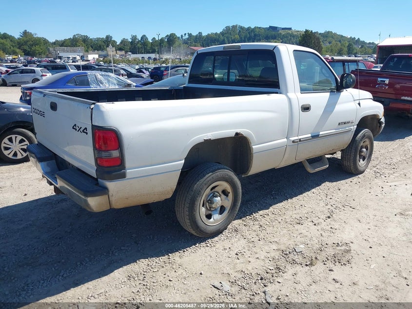 DODGE RAM 1500 2001 VIN 1B7HF16Y41S301087