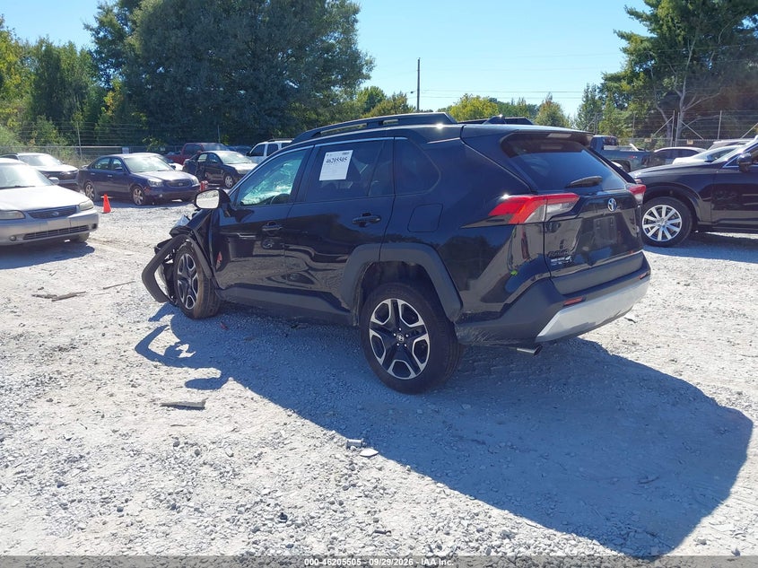 Vin: 2t3j1rfv8mw201462, lot: 46705417, toyota rav4 adventure 20213