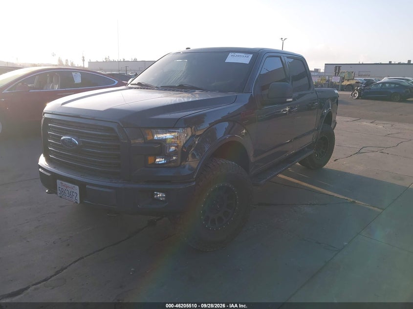 Vin: 1ftew1eg1hfc20918, lot: 46705422, ford f-150 xlt 20172