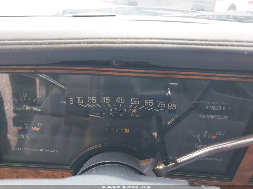 BUICK CENTURY 1994 VIN 3G4AH55M6RS602974