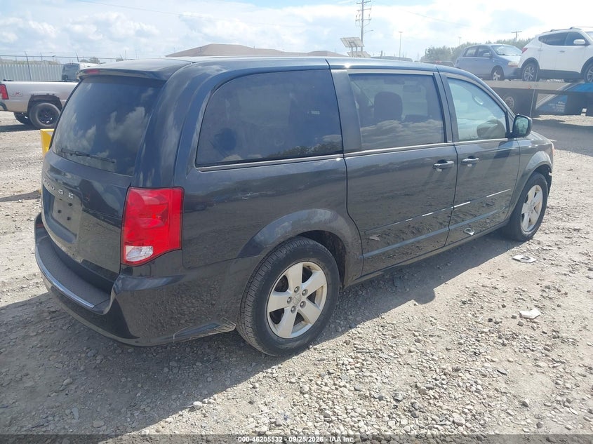 Vin: 2c4rdgbg8dr613140, lot: 46705445, dodge grand caravan se 20134
