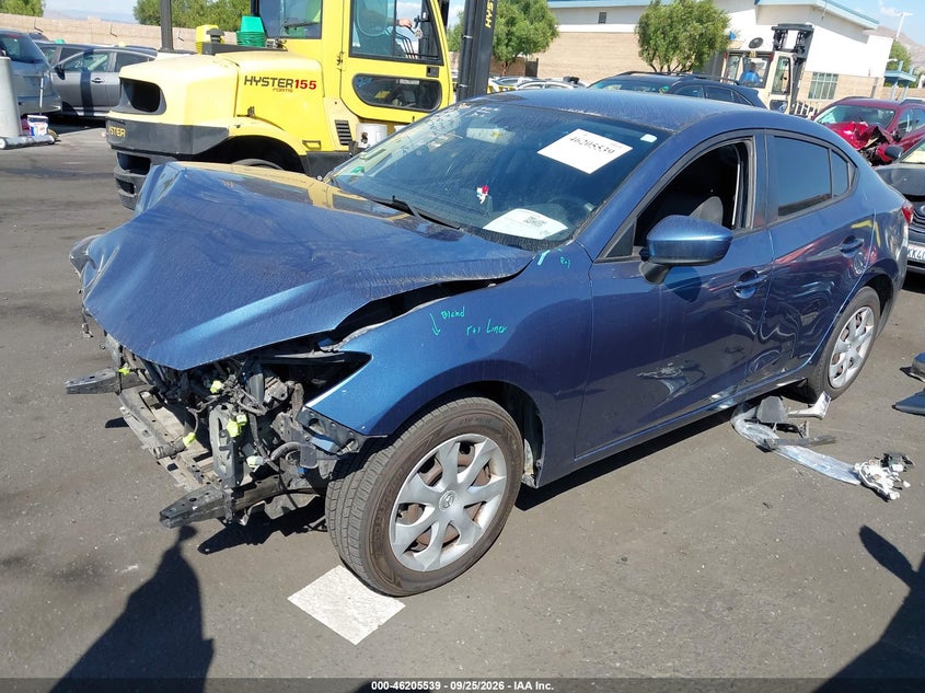 Vin: 3mzbn1u75hm107025, lot: 46705451, mazda mazda3 sport 20172