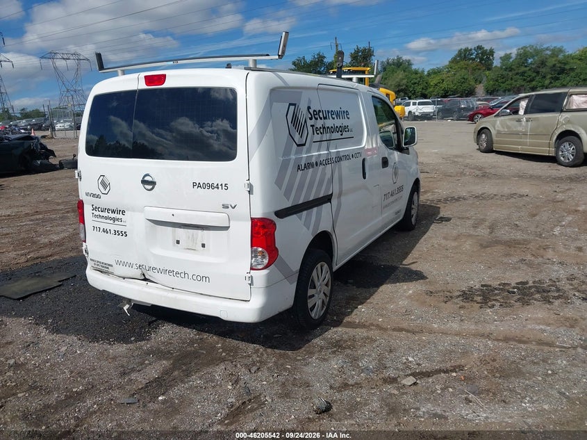 Vin: 3n6cm0kn0lk698274, lot: 46705454, nissan nv200  cargo sv xtronic cvt 20204