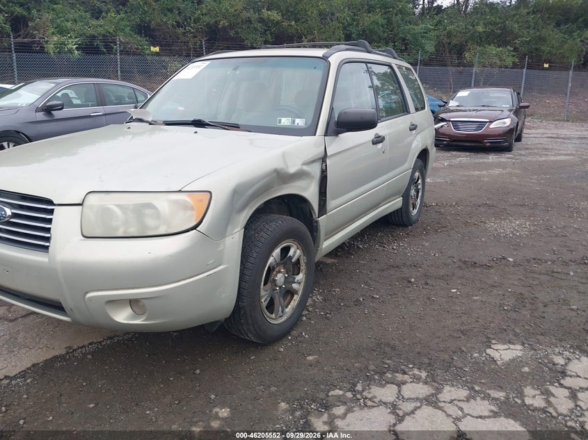 SUBARU FORESTER 2006 VIN JF1SG63686G734673