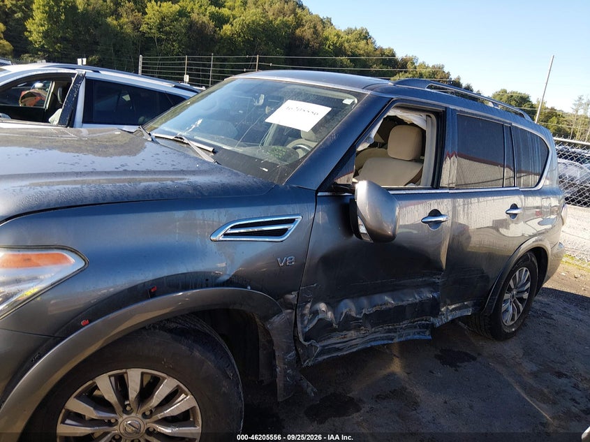 Vin: jn8ay2nc8j9550463, lot: 46705468, nissan armada sv 20182