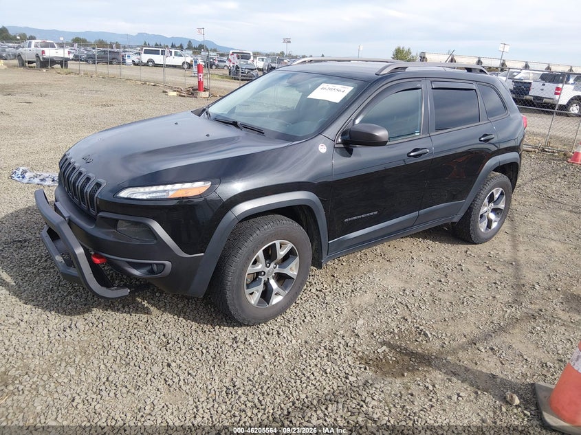 Vin: 1c4pjmbs8fw786394, lot: 46705476, jeep cherokee trailhawk 20152