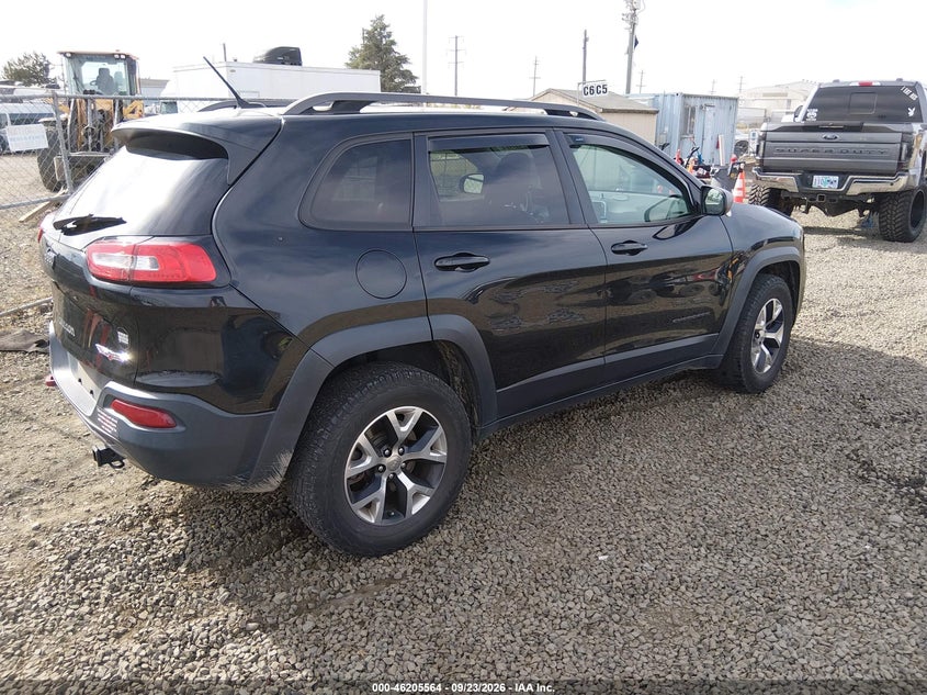 Vin: 1c4pjmbs8fw786394, lot: 46705476, jeep cherokee trailhawk 20154