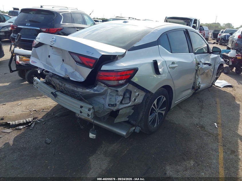 Vin: 3n1ab8cv5py299976, lot: 46705488, nissan sentra sv xtronic cvt 20234