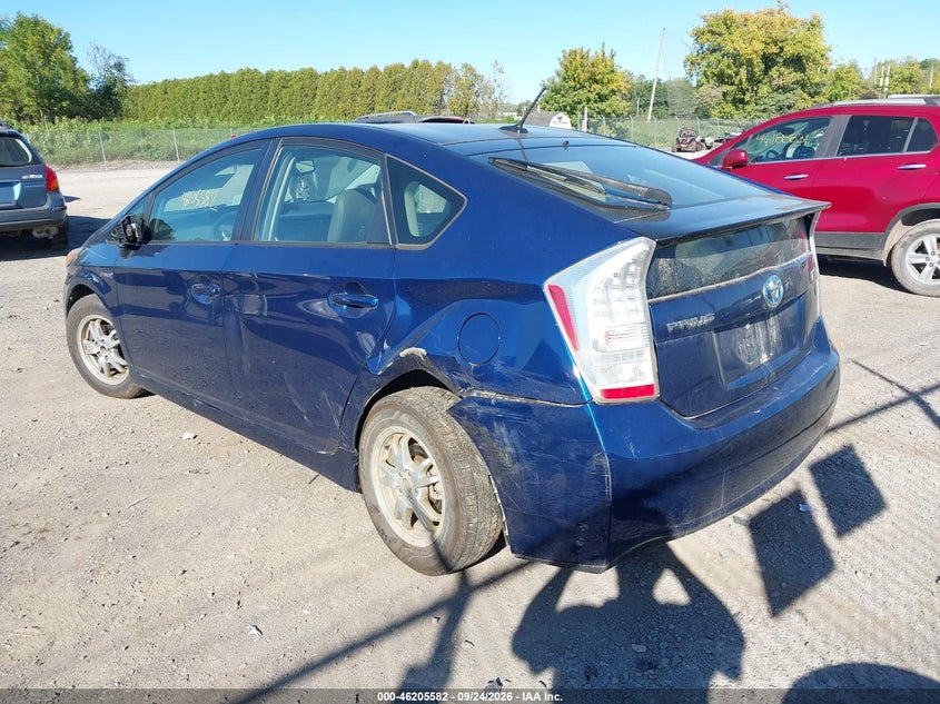 Vin: jtdkn3du6b0320385, lot: 46705494, toyota prius four 20113