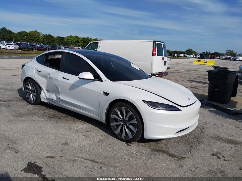 Vin: 5yj3e1ea1tf195263, lot: 46705496, tesla model 3 premium rear-wheel drive/rear-wheel drive 20261