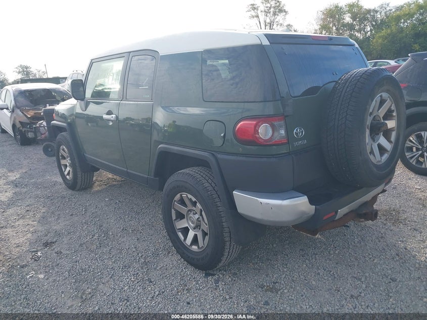 TOYOTA FJ CRUISER 2012 VIN JTEBU4BF9CK133012